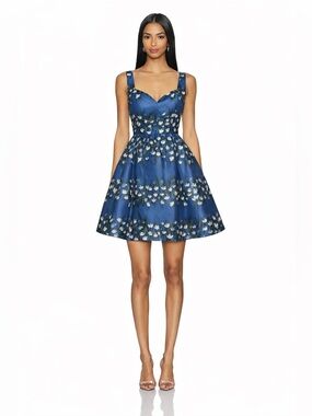 green emerald velvet dress Pleated Woven Fit and Flare Dress